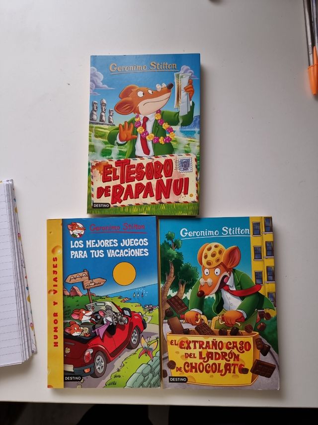 Lote Libros Geronimo Stilton