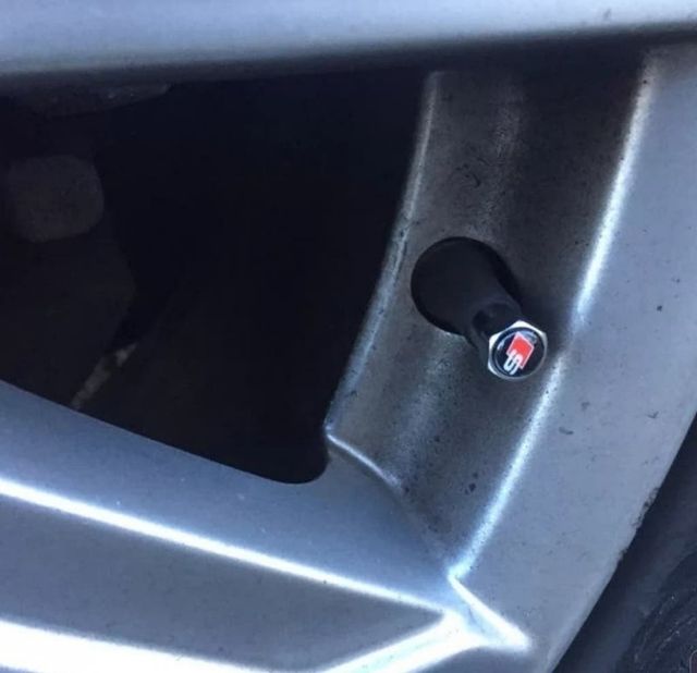 Tapones "S" de SLine Audi válvula neumáticos,metal