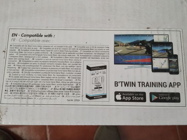 Rodillo btwin in ride 100