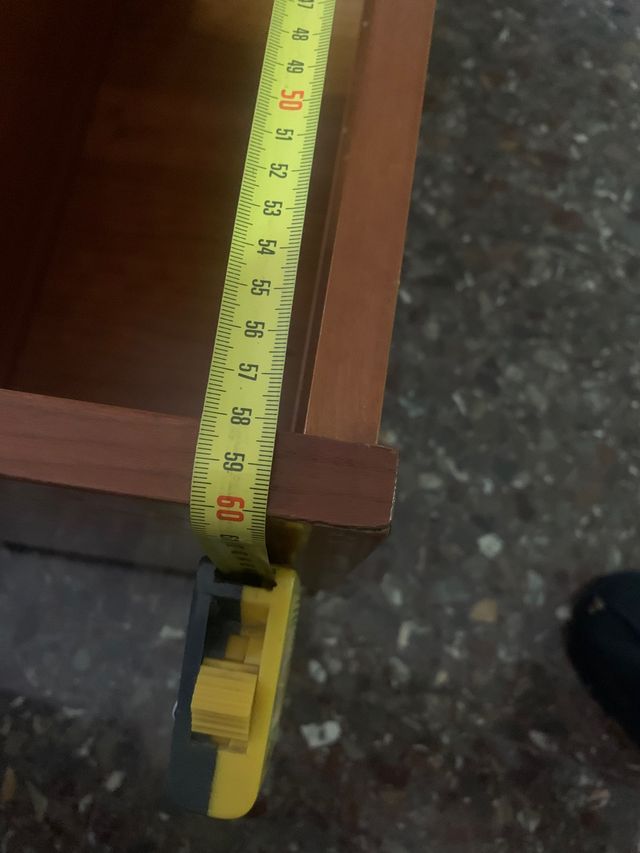 Mesa centro pequeña madera