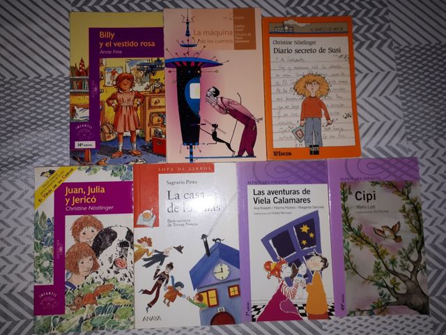 LIBROS LECTURA 8 AÑOS