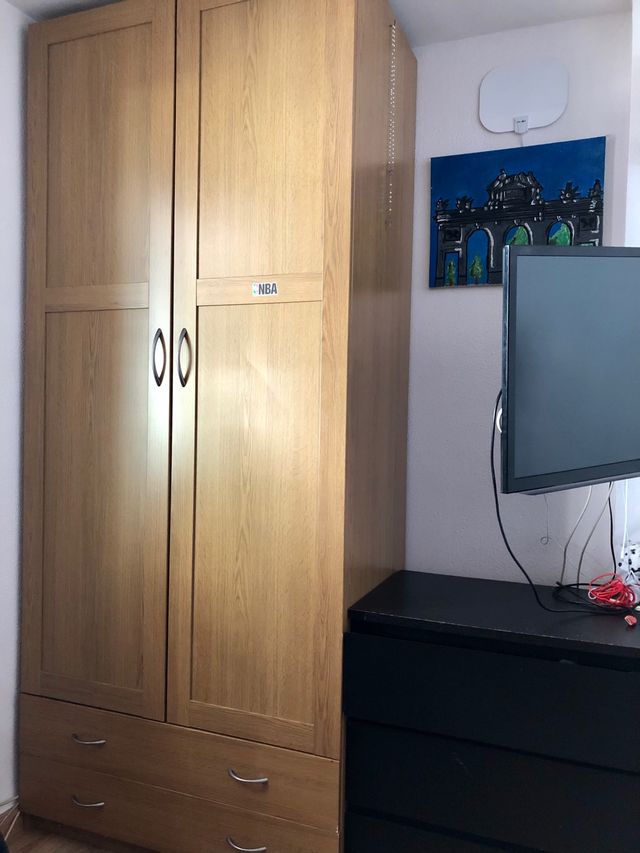 Armario + cajones de segunda mano por 80 € en Madrid en WALLAPOP