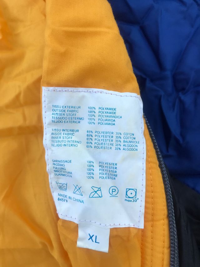 Saco de dormir XL 220cm x 85cm