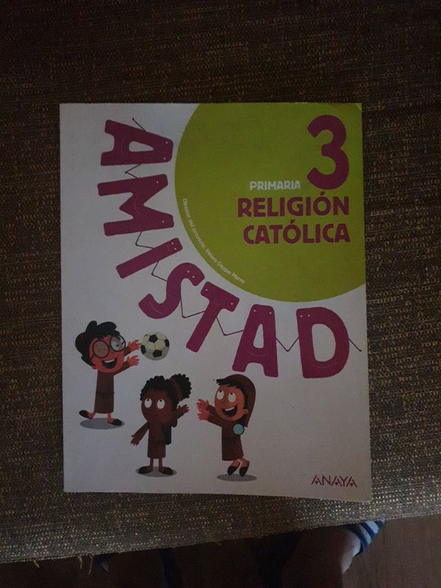 libro di religione. 3a elementare. ISBN 9788469842959