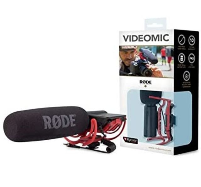 Rode VideoMic Rycote - Micrófono de condensador