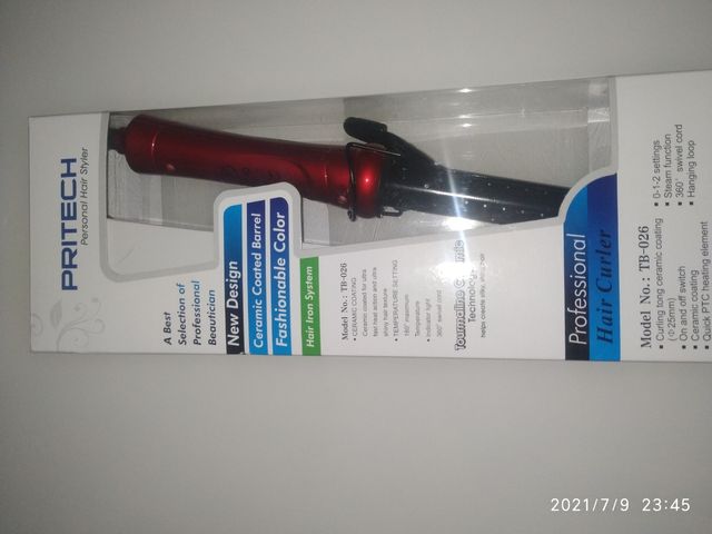 Rizador de pelo Pritech Cerámica