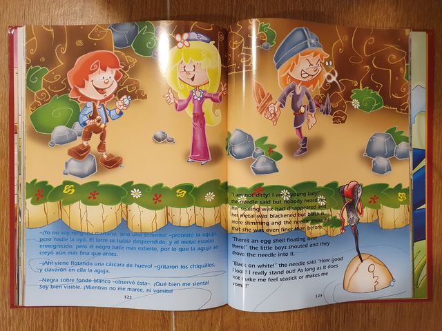 Libros español/inglés tamaño A4