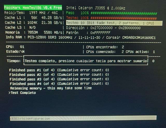 8GB DDR3 1600 Corsair Apple Mac PC3-12800