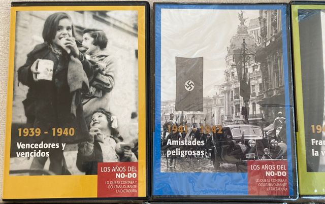 Colección Dvd sobre los años del NODO