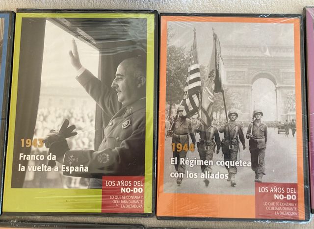 Colección Dvd sobre los años del NODO