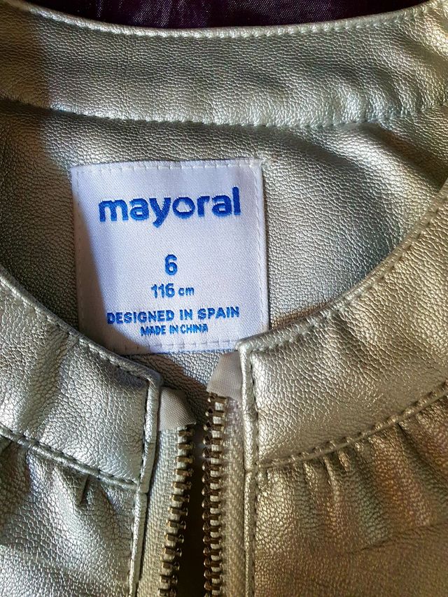 Cazadora Mayoral talla 6