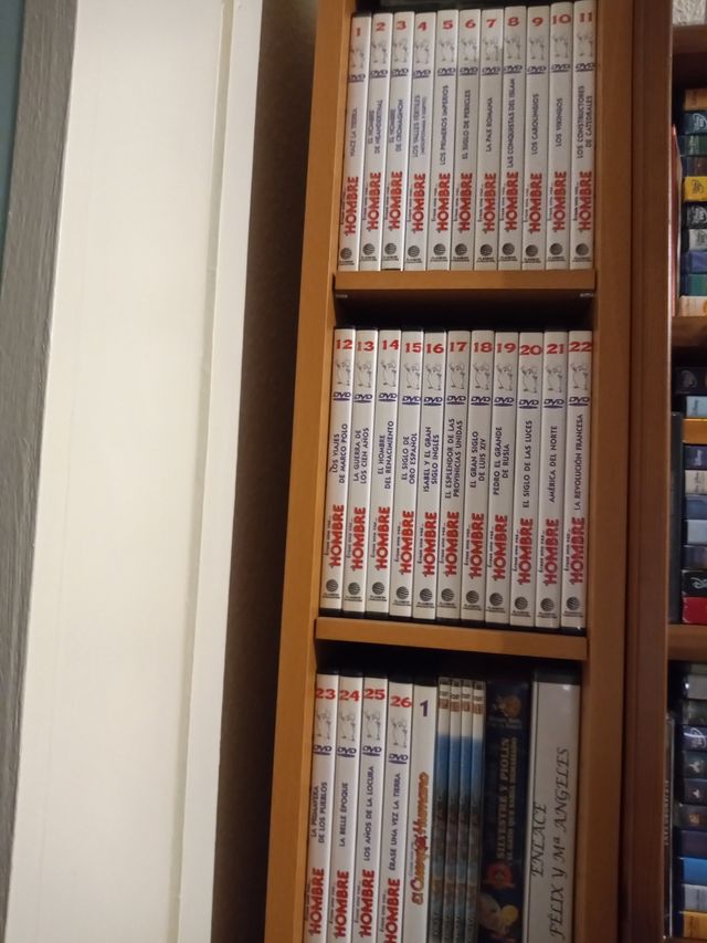 Colección Libros y DVDs Érase una vez el hombre