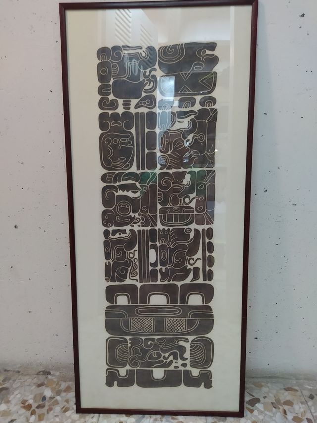 Cuadro calendario maya