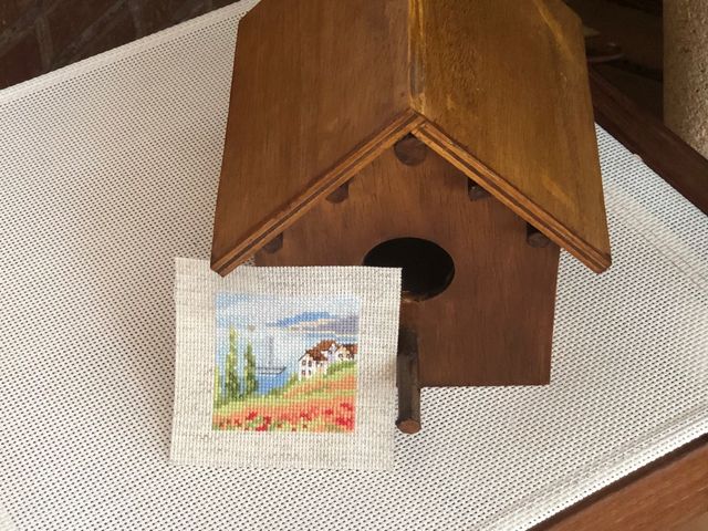 CUADROS PAISAJES punto de cruz