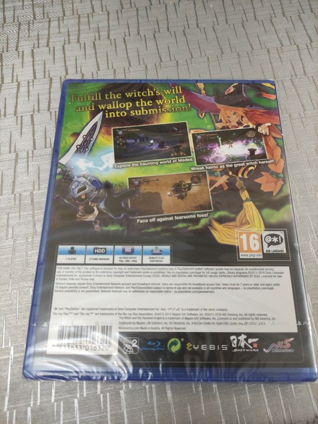 The Witch and the Hundred Knight PS4