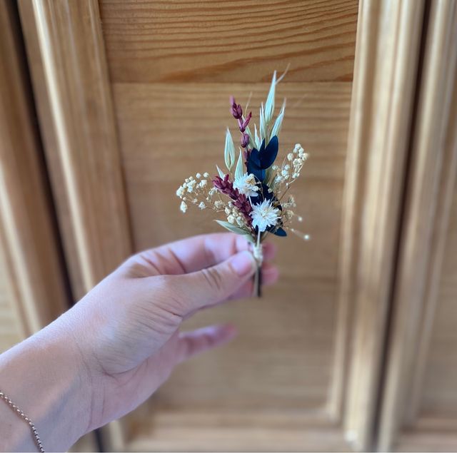 Ramo de novia preservado