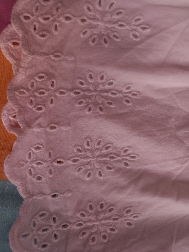 Falda blanca talla 9-10