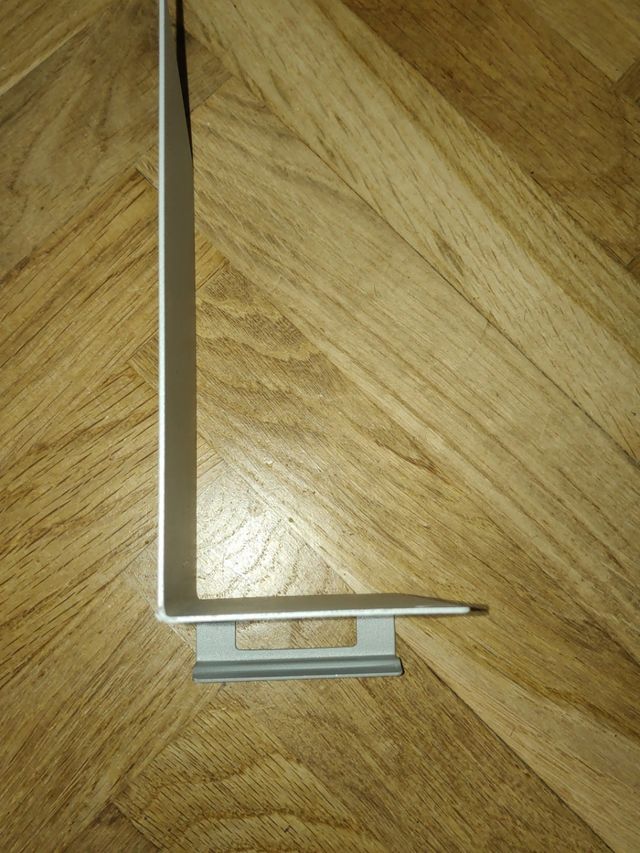 Ikea Inreda sujetalibros metálico para estante