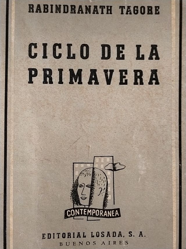 Dos libros antiguos de Tagore