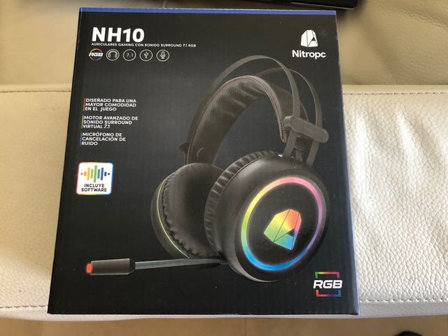 Auriculares gaming NH10 nuevos sin estrenar