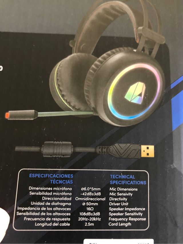 Auriculares gaming NH10 nuevos sin estrenar