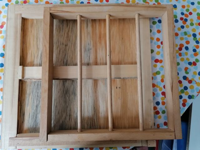 Balda interior armario con pantalonero extraible, 