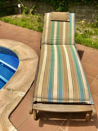 2 Hamacas madera para tomar el sol de segunda mano por 160 EUR en Tarragona  en WALLAPOP