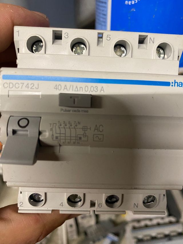 Diferencial hager 4p 40a