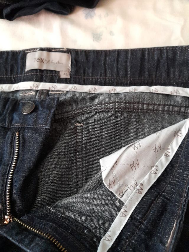 vaquero oscuro talla46