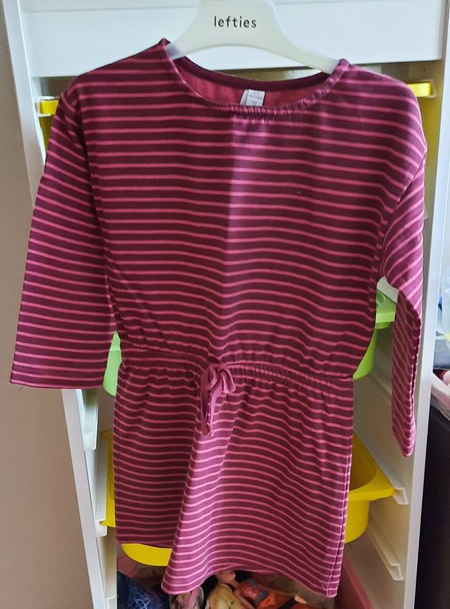 Vestido de manga larga de lefties