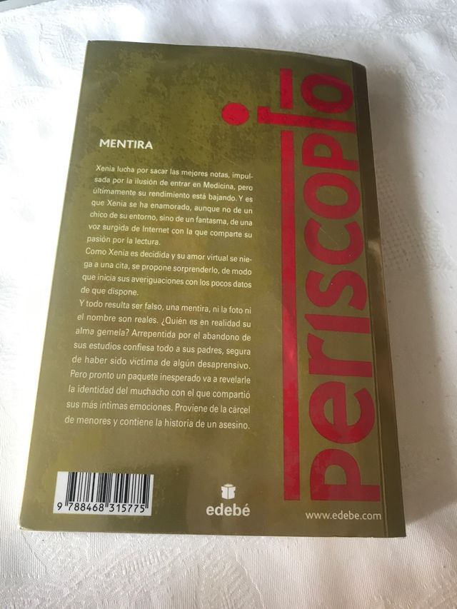 Libro lectura mentira