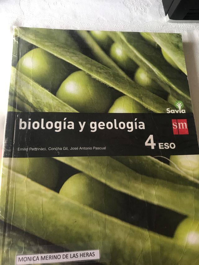 Biologia y geología 4 eso SM