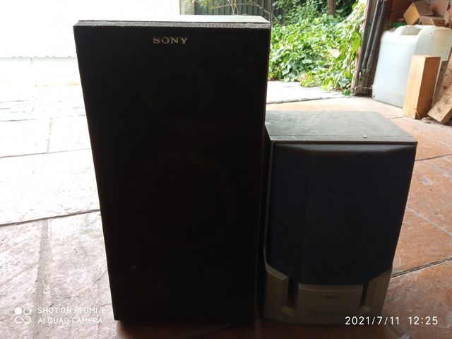 Altavoces aiwa y Sony , LEER!!!