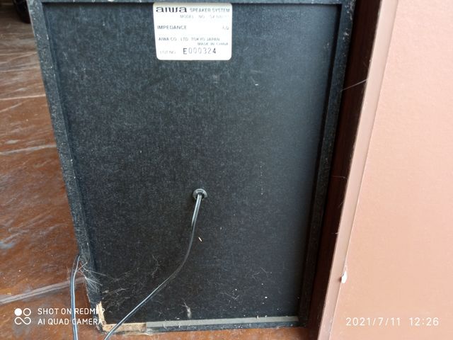 Altavoces aiwa y Sony , LEER!!!