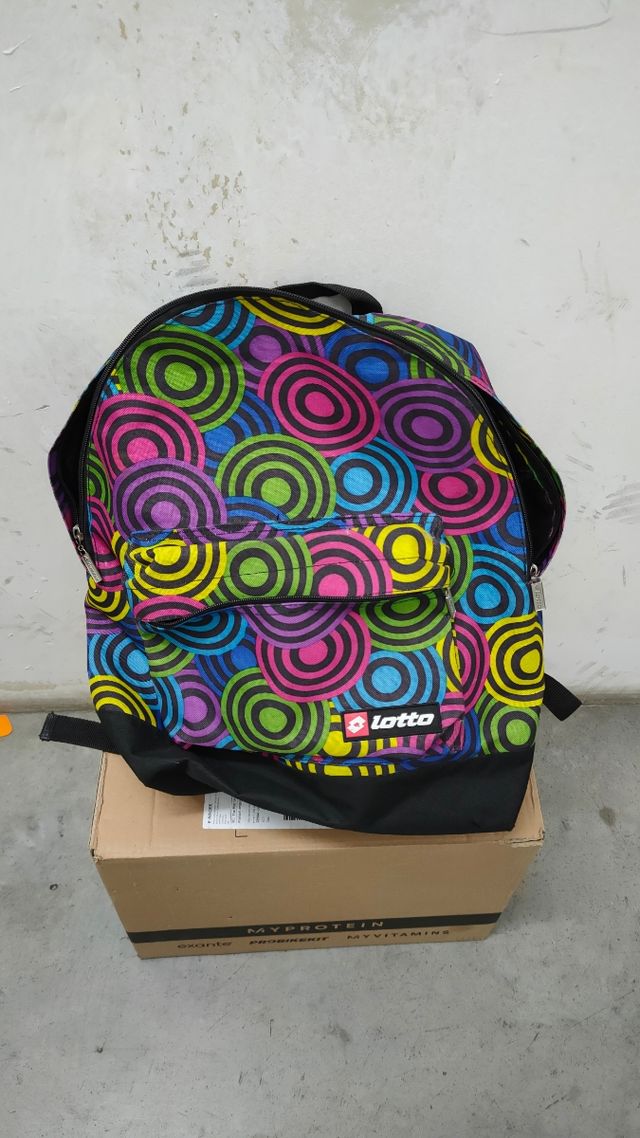 mochila escolar lotto