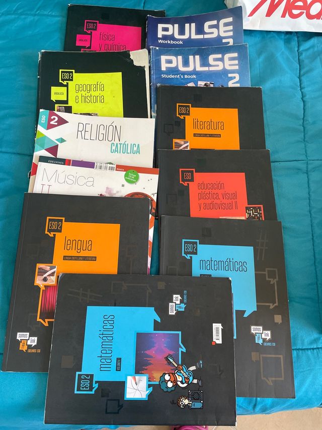Lote libros Edelvives 2 ESO
