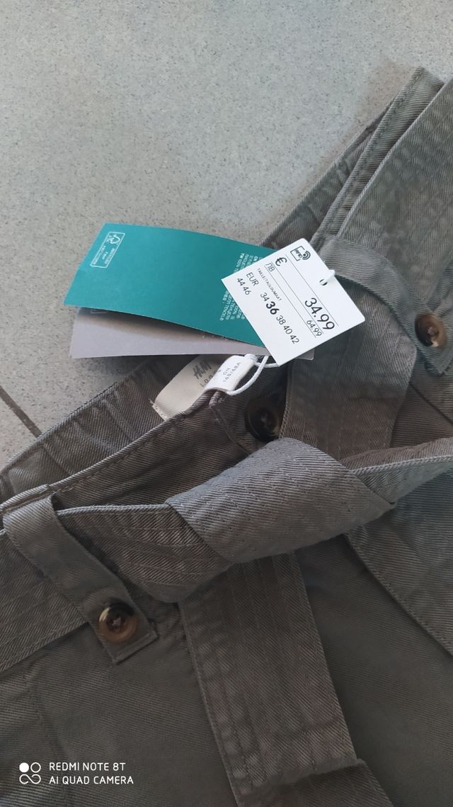 pantalon cargo H&M t. 36