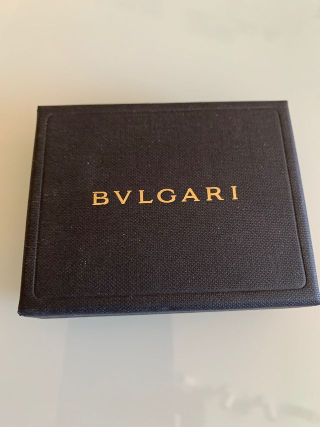 Pulsera Bvulgari plata y ónix 