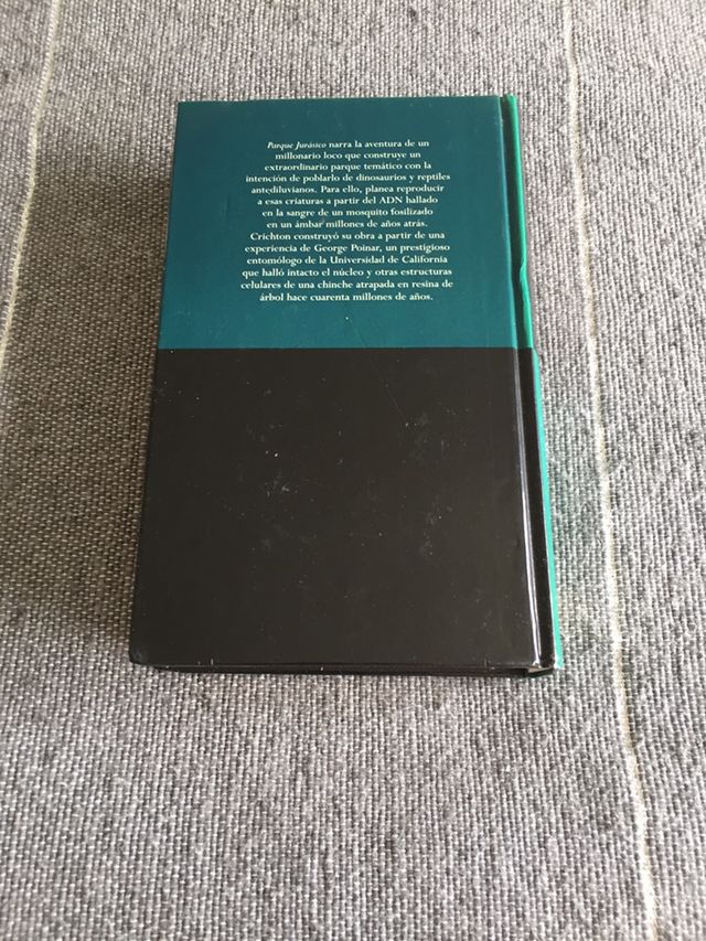 Libro: Parque Jurásico