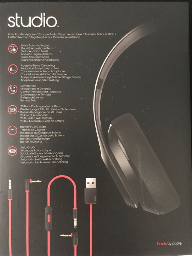 Auticulares BEATS STUDIO. Nuevos!