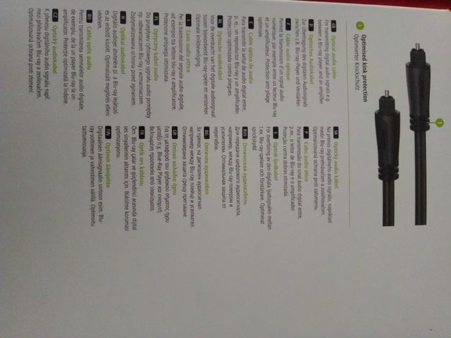 cable óptico de audio 1.5m hama