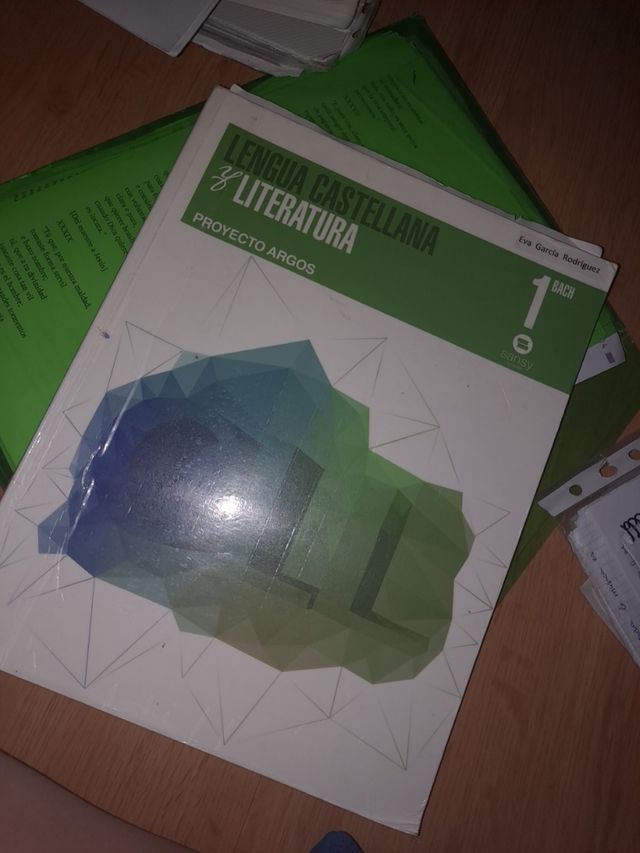 libro castellano 1 bach