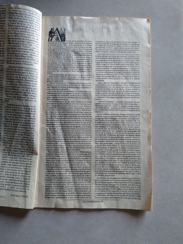 UNA PARTIDA DE AJEDREZ (Stefan Zweig)