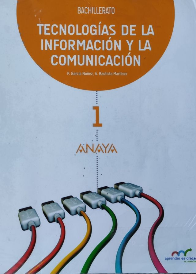 libro TIC 1 BACHILLERATO