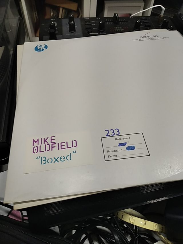 Mike Oldfield boxed disco test pressing 4 LP