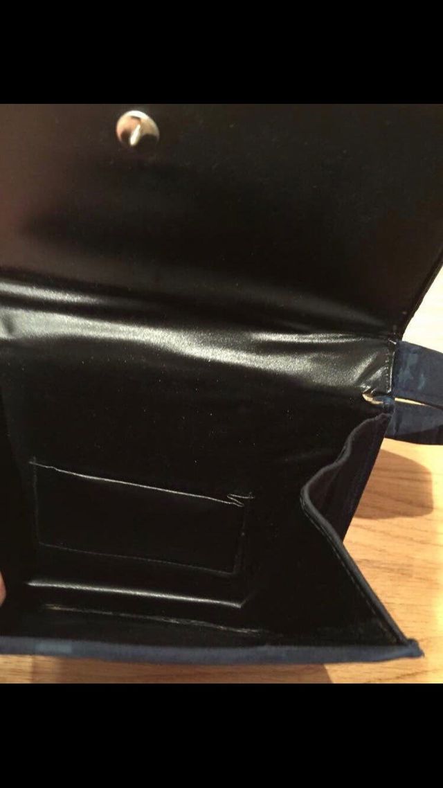 CARTERA de fiesta vintage.