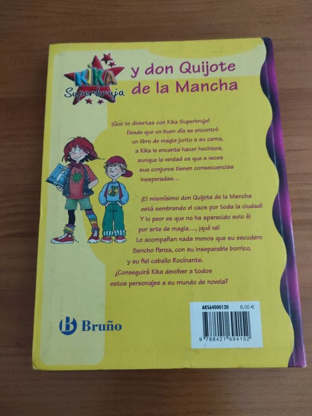 KIKA Superbruja y don Quijote de la Mancha