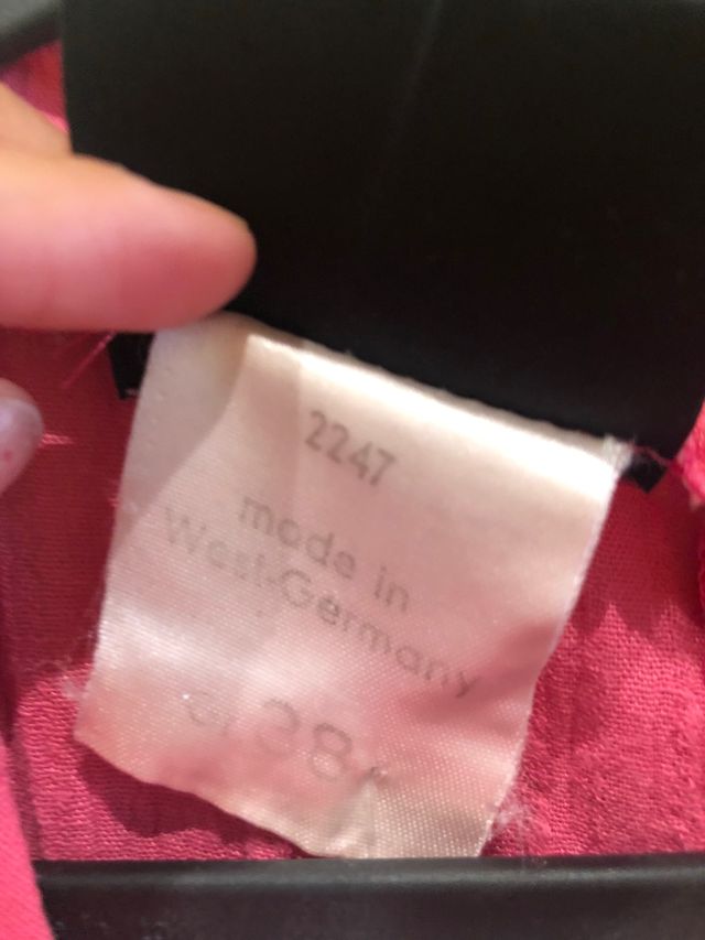 Vestido vintage. Es de berlin de los años 70