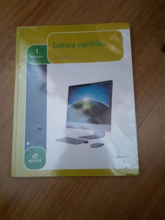 libro cultura científica 1° bachillerato