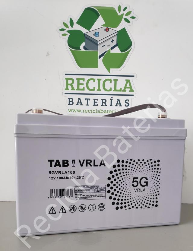 Batería Nueva AGM VRLA 100Ah